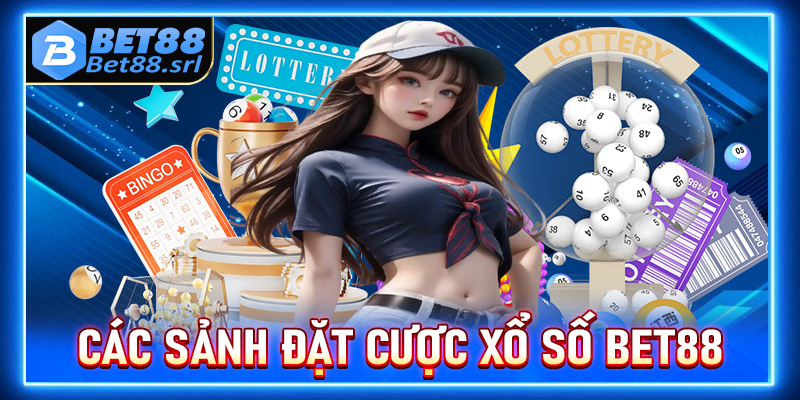 Các sảnh đặt cược xổ số Bet88 đơn giản được nhiều người tin tưởng sử dụng