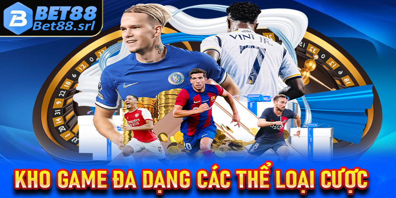 Kho game đa dạng các thể loại cược