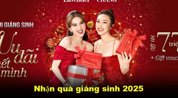 Nhận quà giáng sinh 2025